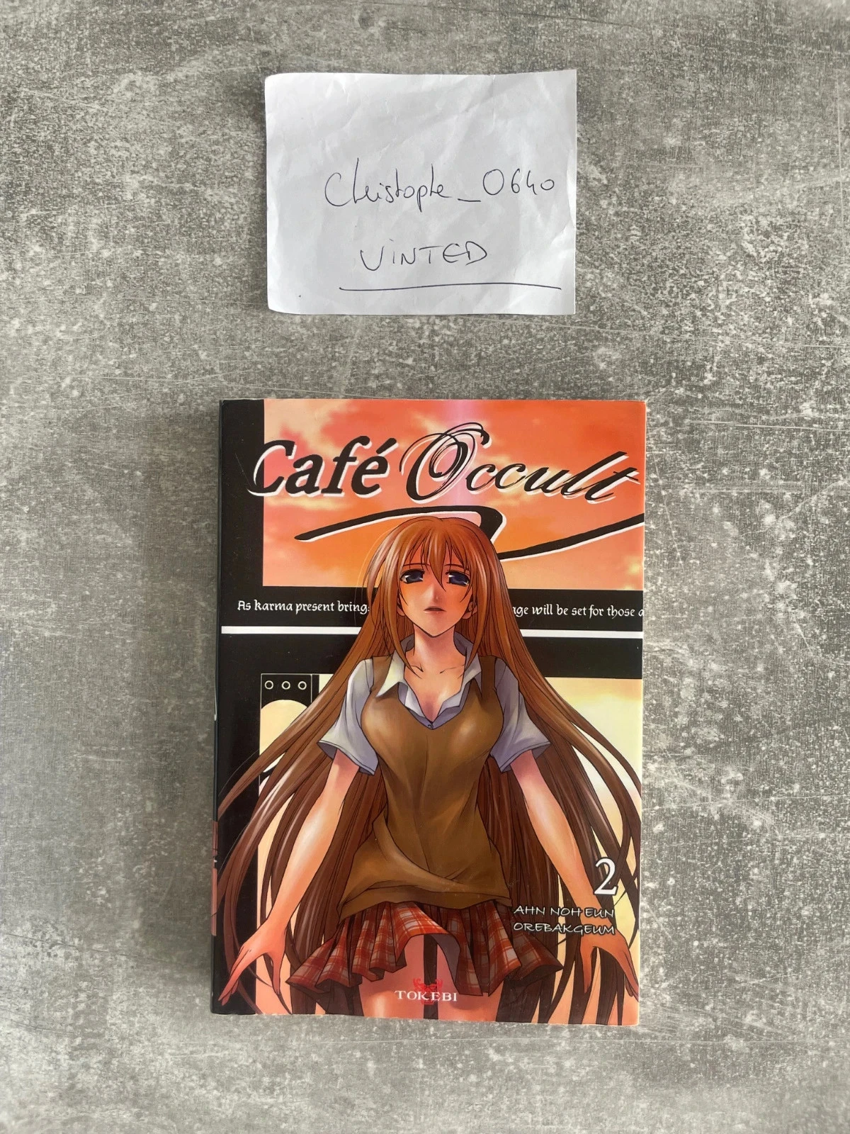 Manga Café Ocult tome 2 en version française.